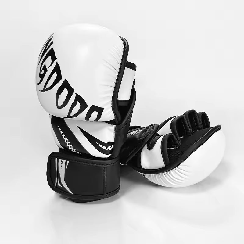 Domínio Total – Luvas Meio-Dedo para Treino e Combate Real