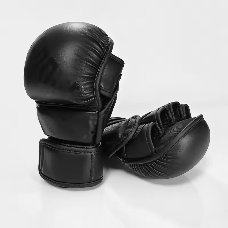 Domínio Total – Luvas Meio-Dedo para Treino e Combate Real